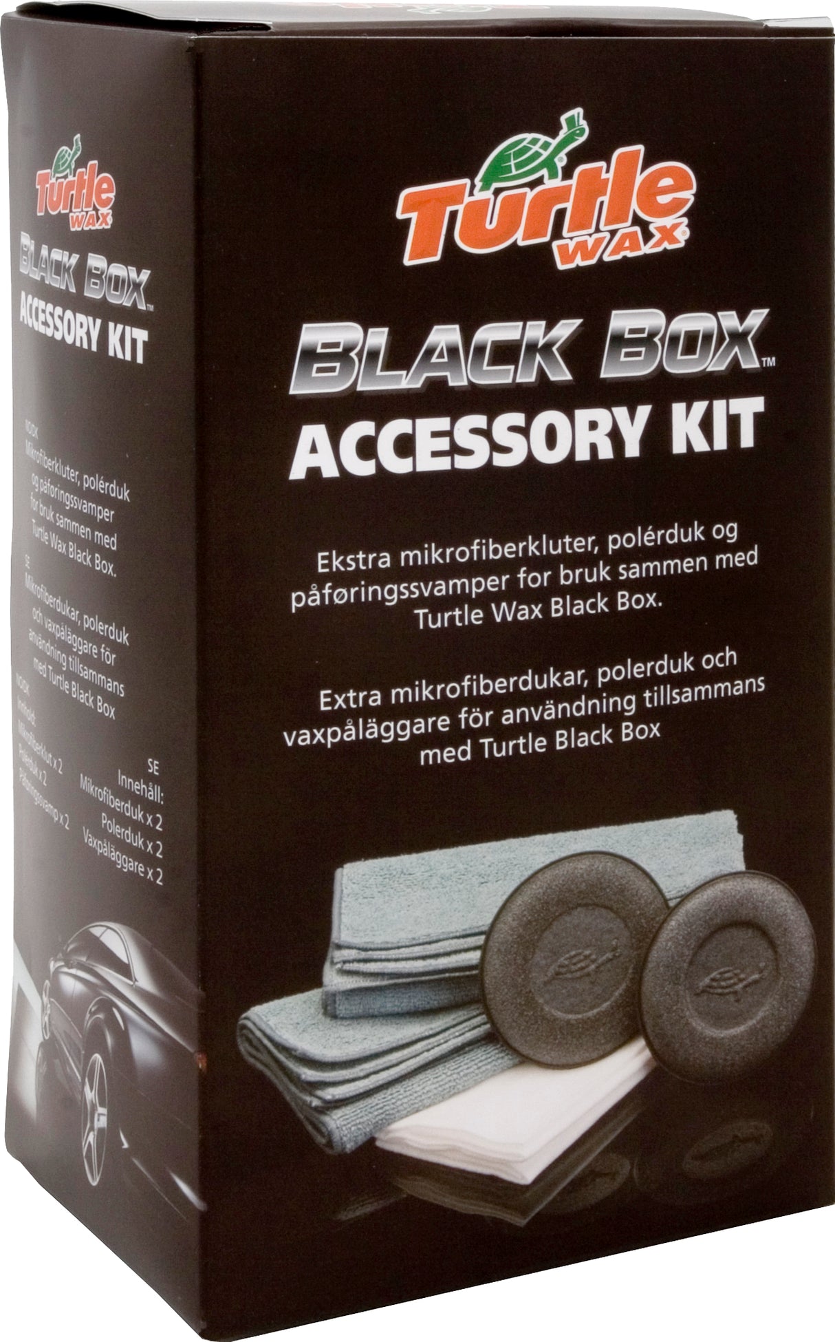 Turtle Wax Black Box tilbehørssæt