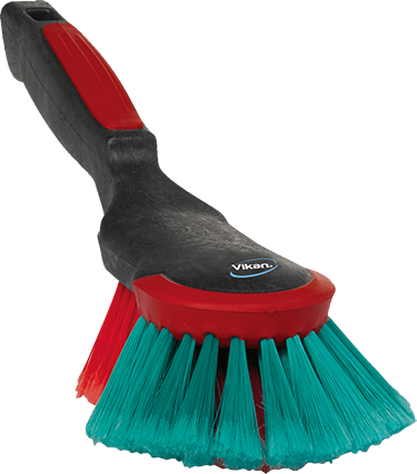 Vikan Bilbørste, 320 mm, Blød/Spaltet, Sort