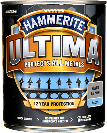 Hammerite Ultima Slätlack Silver 750ml