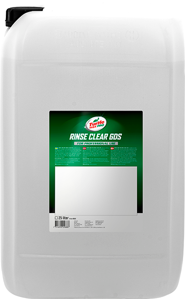 Turtle Wax Pro Rinse Clear GDS 25L