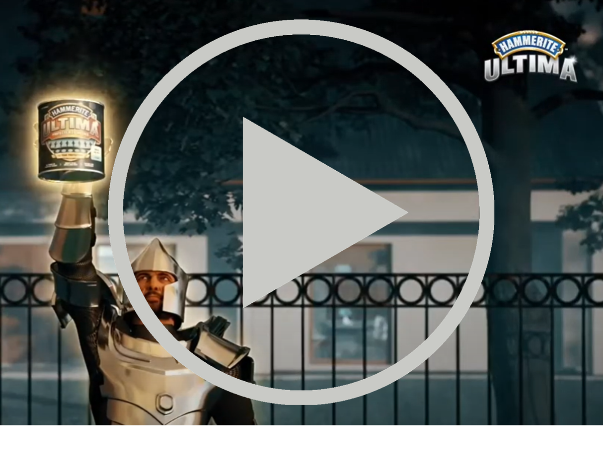 Hammerite Ultima Glat lak Hvid 250ml