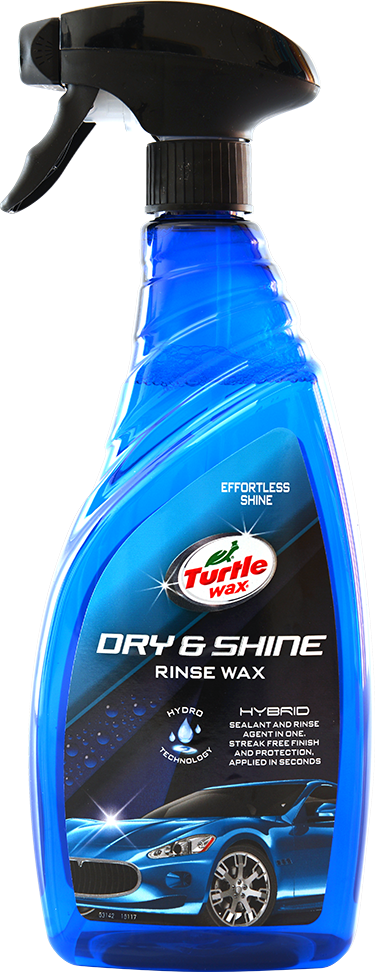 Turtle Wax Dry & Shine Rinse Wax 750 ml