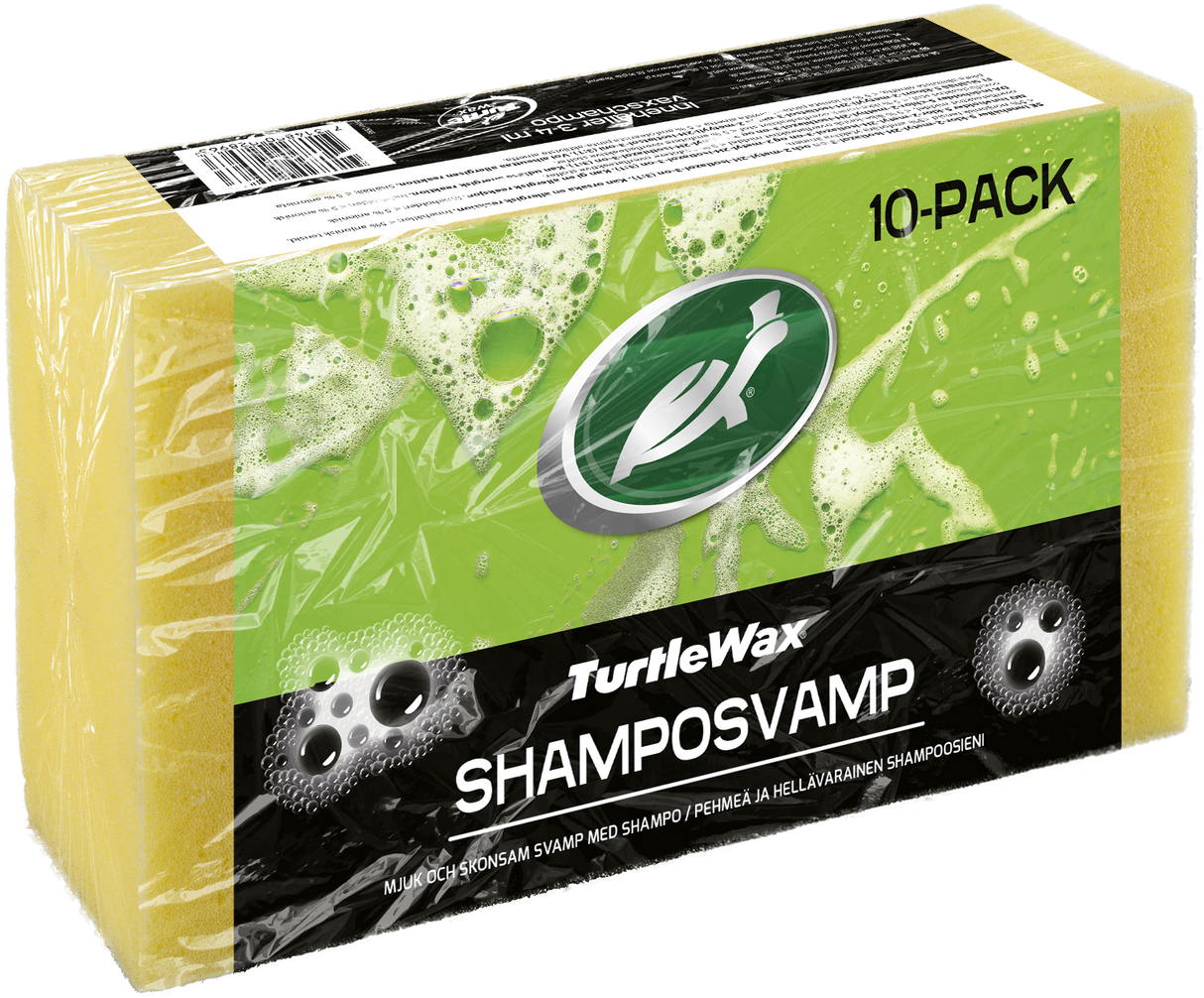 Turtle Wax 10-pack schamposvamp