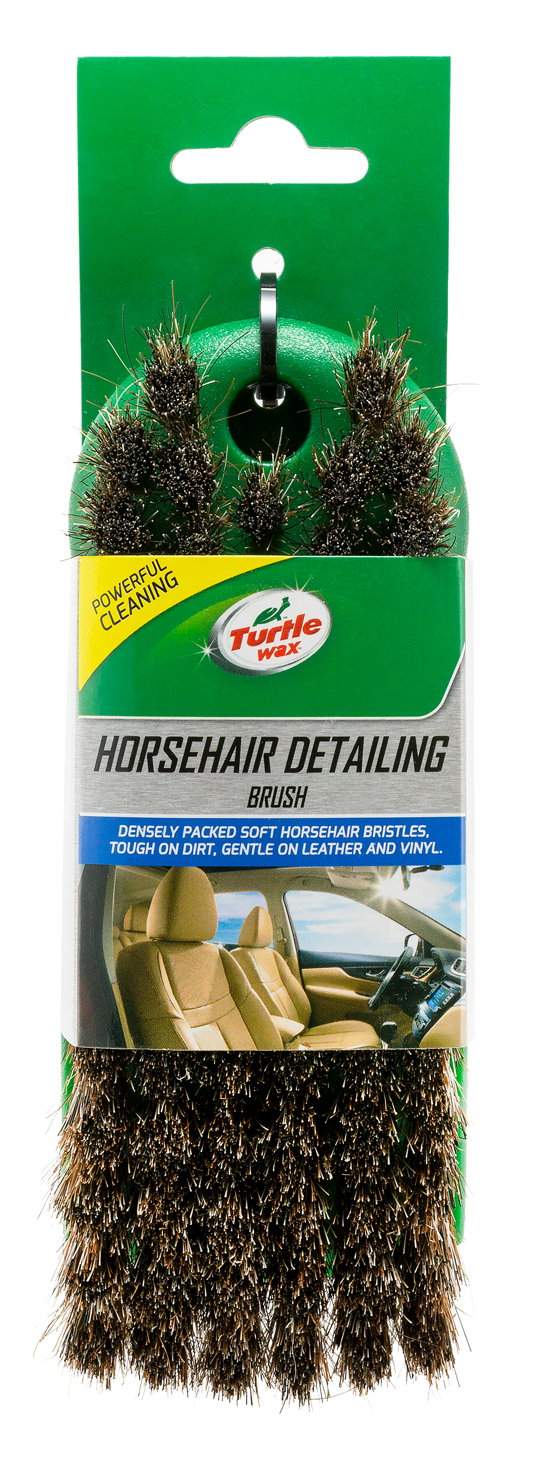 Turtle Wax indvendig blød læderbørste (hestehår)