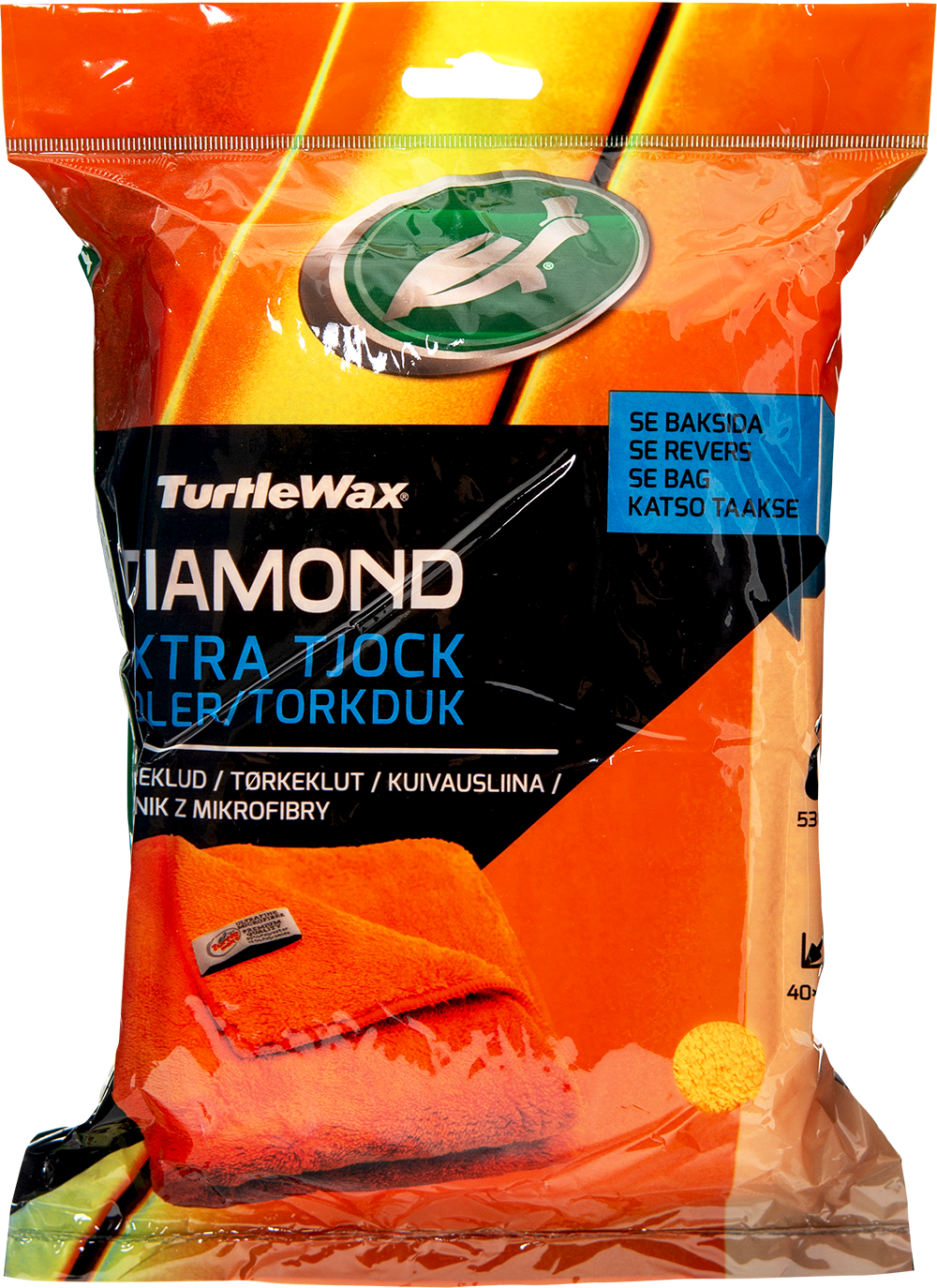 Turtle Wax Microfiberduk Exterior Tjock 40x40cm