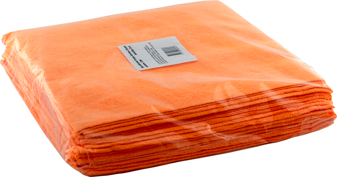Mikrofiberklud Orange 40x40cm 20-pak