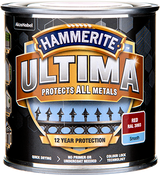 Hammerite Ultima Glat lak Rød 250ml