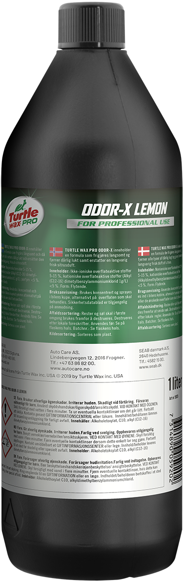 Turtle Wax Pro Odor-X Lemon 1L