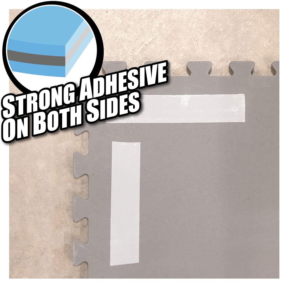 Gorilla dobbeltklæbende tape 7m