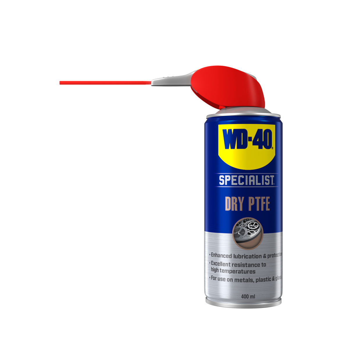 WD-40 Dry PTFE Lubricant 400ml