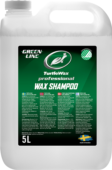Turtle Wax Pro Greenline Voksshampoo 5 L