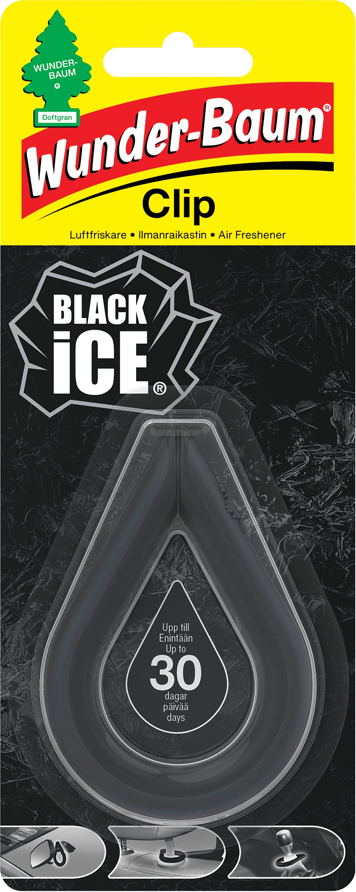 WUNDER-BAUM Black Ice Clip
