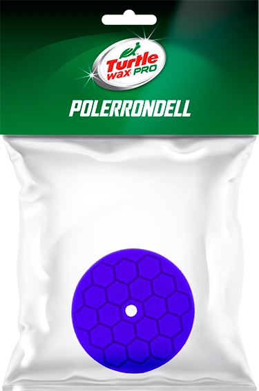 Turtle Wax Polerrondell Blå 95/75x25 HEX/CONE