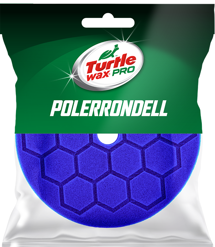 Turtle Wax Polerrondel Blå 170/150x25 HEX/CONE