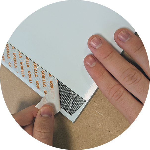 Gorilla monteringstape maks. styrke 1,5 m sort