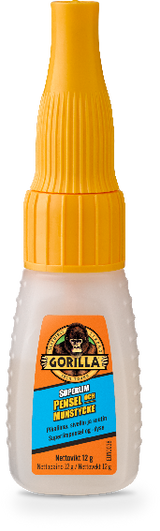 Gorilla Superlim Pensel och munstycke 12g