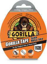 Gorilla Tape Sølv 11m x 48mm