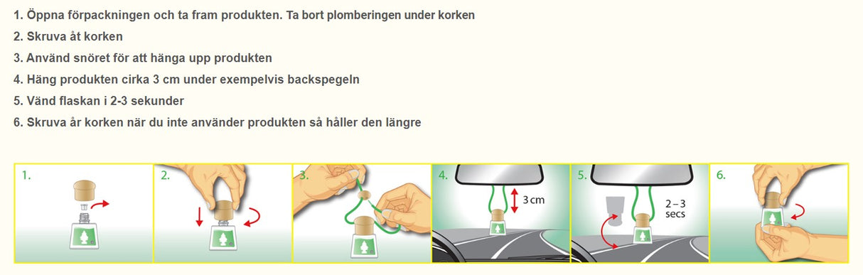 WUNDER-BAUM Flaske Vanilje