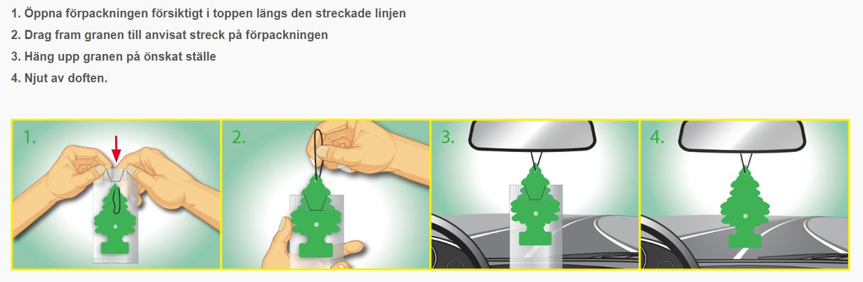 WUNDER-BAUM Leather 1-pack