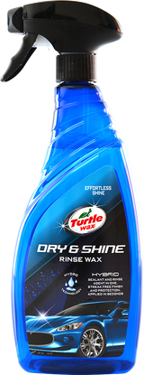 Turtle Wax Dry & Shine Rinse Wax 750 ml
