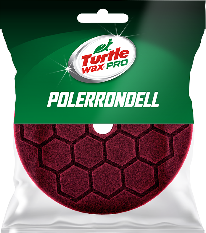 Turtle Wax Polerrondel Vinrød 170/150x25 HEX/CONE